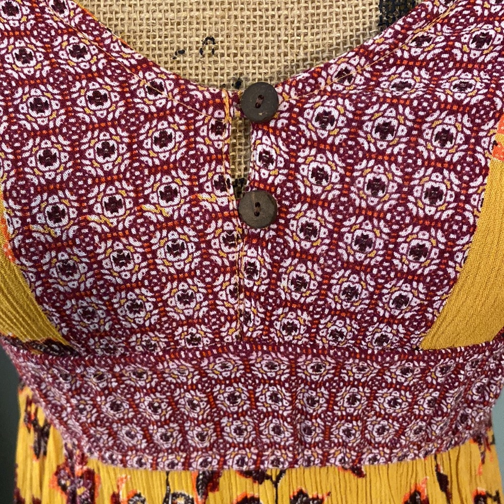 RAGA Floral Boho Smocked Mini Sundress - Picture 2 of 13